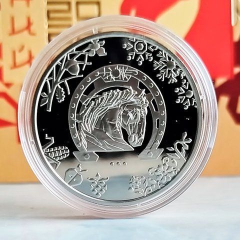 Монета НБУ "Рік Коня" у сувенірній упаковці, 5 гривень, 2025 N-HORSE-2026 фото