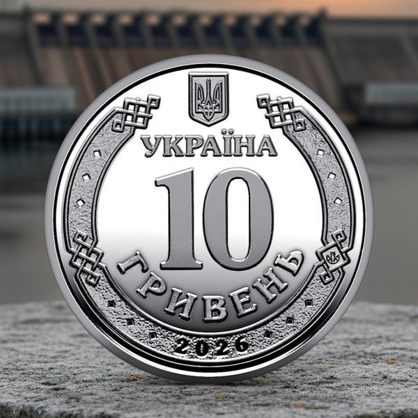 Памятная монета "Мы сильны. Мы вместе. Запорожская область", 10 гривен, 2026 ZAPORIZHZHYA-STRONG10 фото
