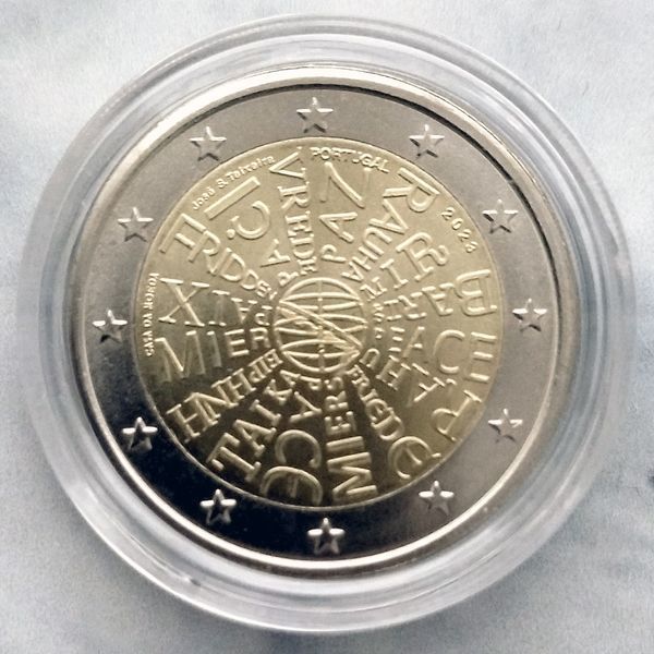Монета номіналом 2 євро &laquo;Мир між націями&raquo;, Португалія, 2023 2EURO-PORTUG фото