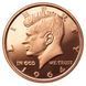 Медный раунд "Джон Ф. Кеннеди", 1 унция AVDP чистой меди 999, США CU-KENNEDY-1OZ фото 1