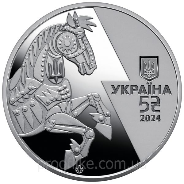 Монета НБУ "Українська бавовна. БТР-4Е `Буцефал` " у сувенірному пакованні, 5 гривень, 2024 N-BUTSEFAL-2024 фото