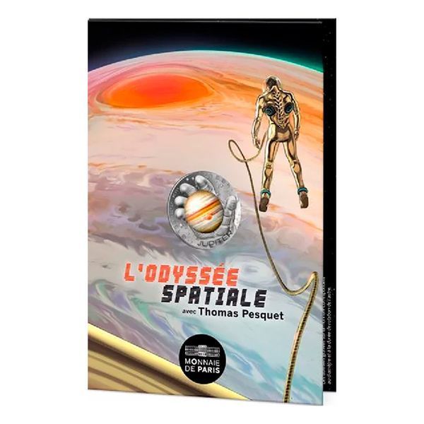 Срібна монета "Юпітер" серії "Space Odyssey з Томасом Песке", 10&nbsp;євро, Франція, 2025 M-JUPITER-FRA-25 фото