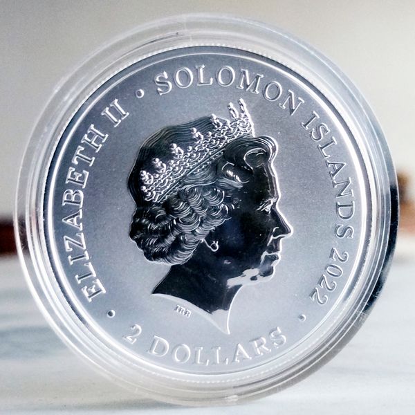 Срібна інвестиційна монета Мері Рід (MARY READ), 1 oz срібла 999, Соломонові острови, 2022 MARY-READ-2022 фото