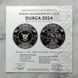 Срібна монета &laquo;Дурга-індуїстська богиня&raquo; з сертифікатом, 1 oz, prooflike, 2000 франків, Камерун, 2024 DURGA2 фото 7